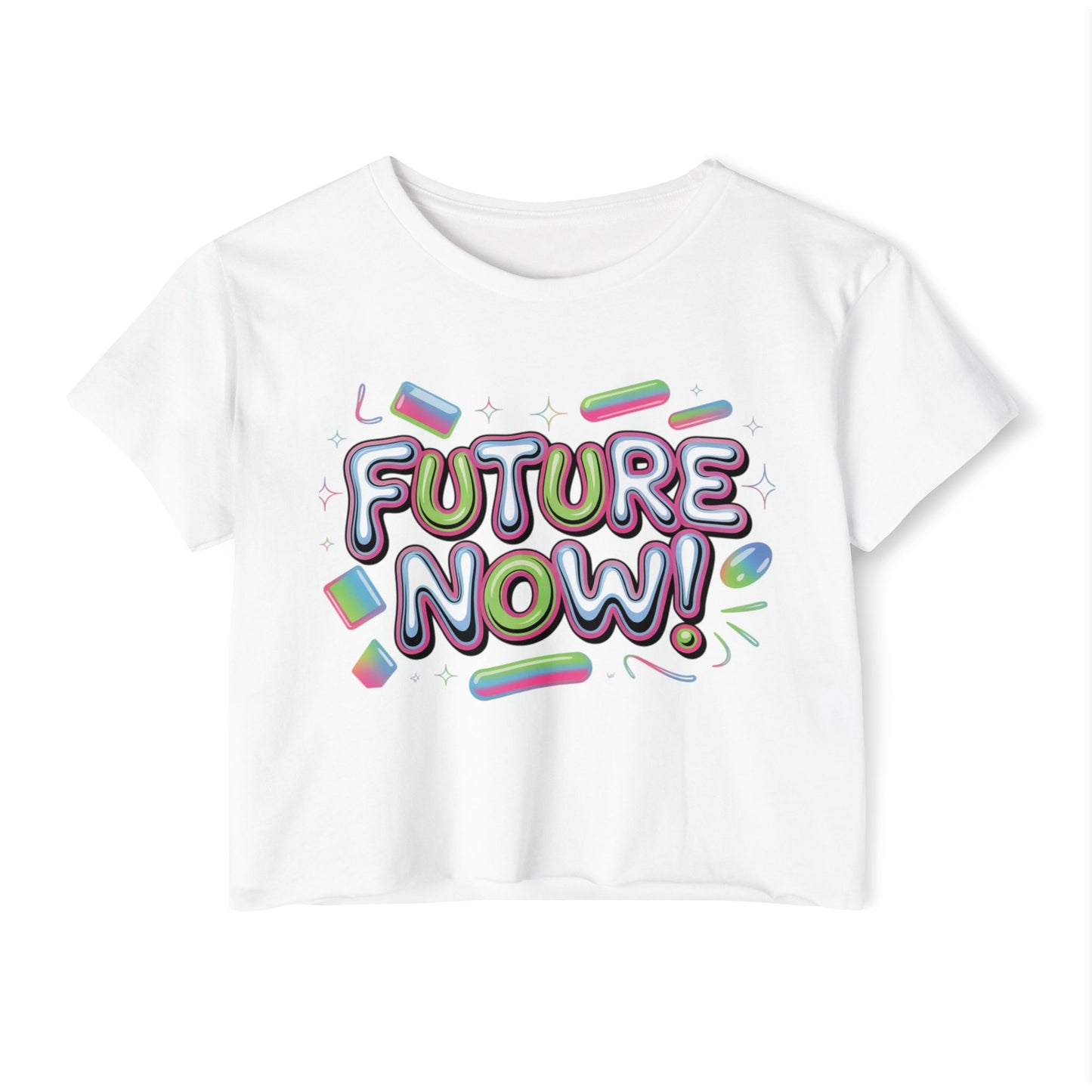 Festival Crop Top - Women's Boho Rave Tank