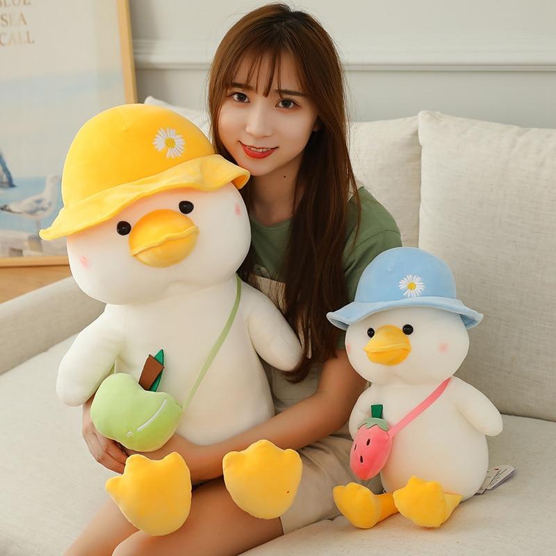 Supremely Cuddly: Little White Duck Plush Toy (Stretch Super Soft & Down Cotton).