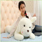 Cute Dog Plush Toy, Soft Short Plush Stuffed Animal for Kids & Adults