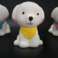 Simulation Cute Dog Toy, PU Stress Relief Squishy Scarf Dog for Teens & Adults