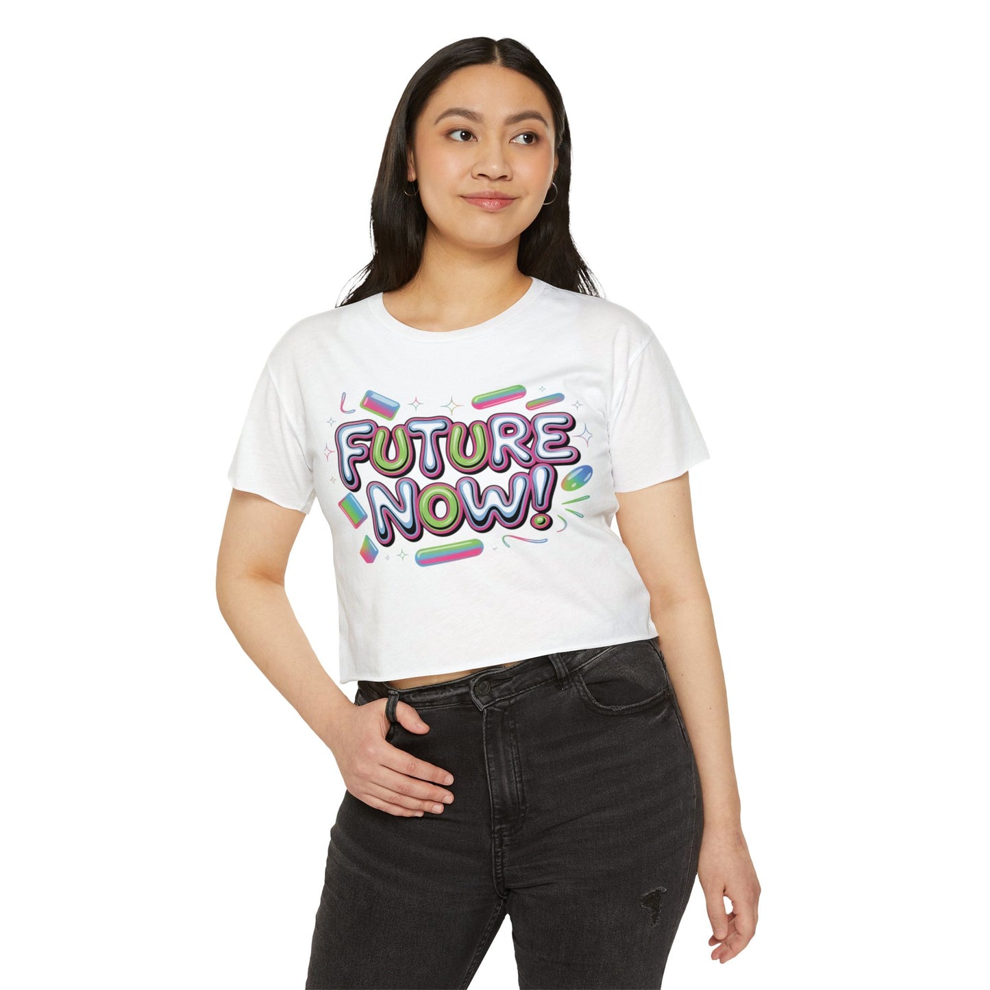 Festival Crop Top - Women's Boho Rave Tank
