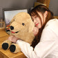 Lifelike Cuddles: Simulation Dog Plush Toy (Short Plush, PP Cotton Filled).