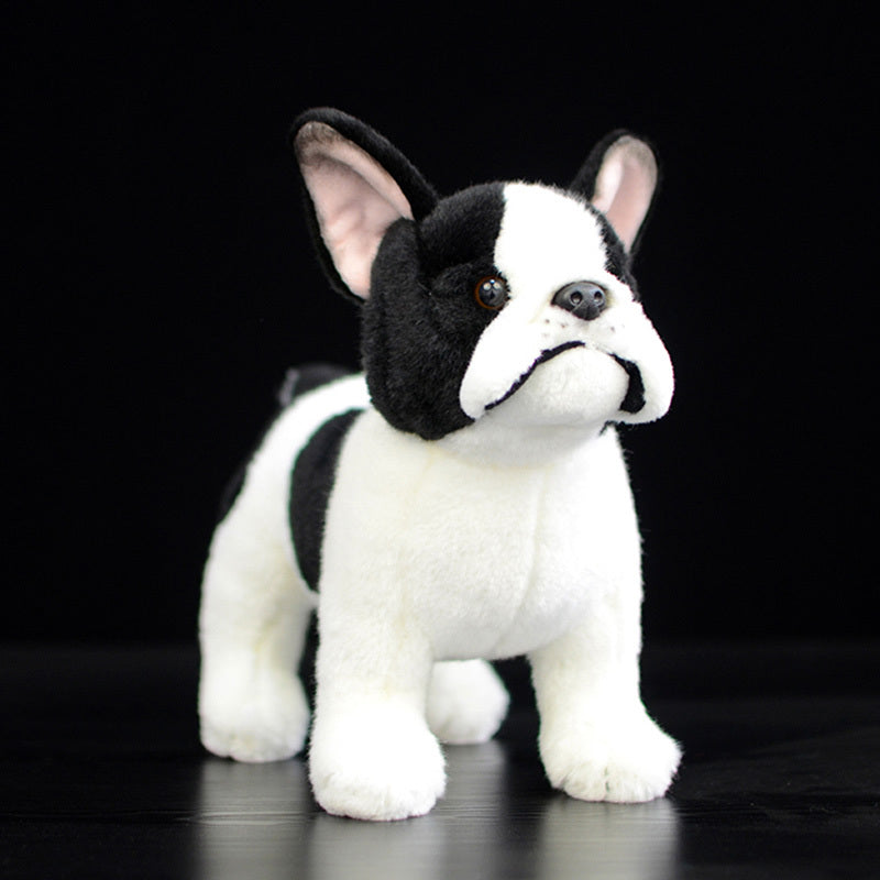 Lifelike Cuddles: Simulation Dog Plush Toy Doll ($\mathbf{26\text{cm}}$ Length).