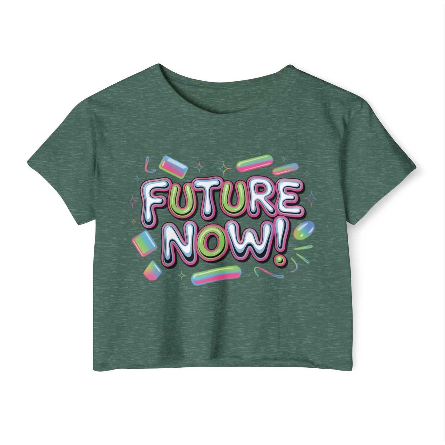 Festival Crop Top - Women's Boho Rave Tank