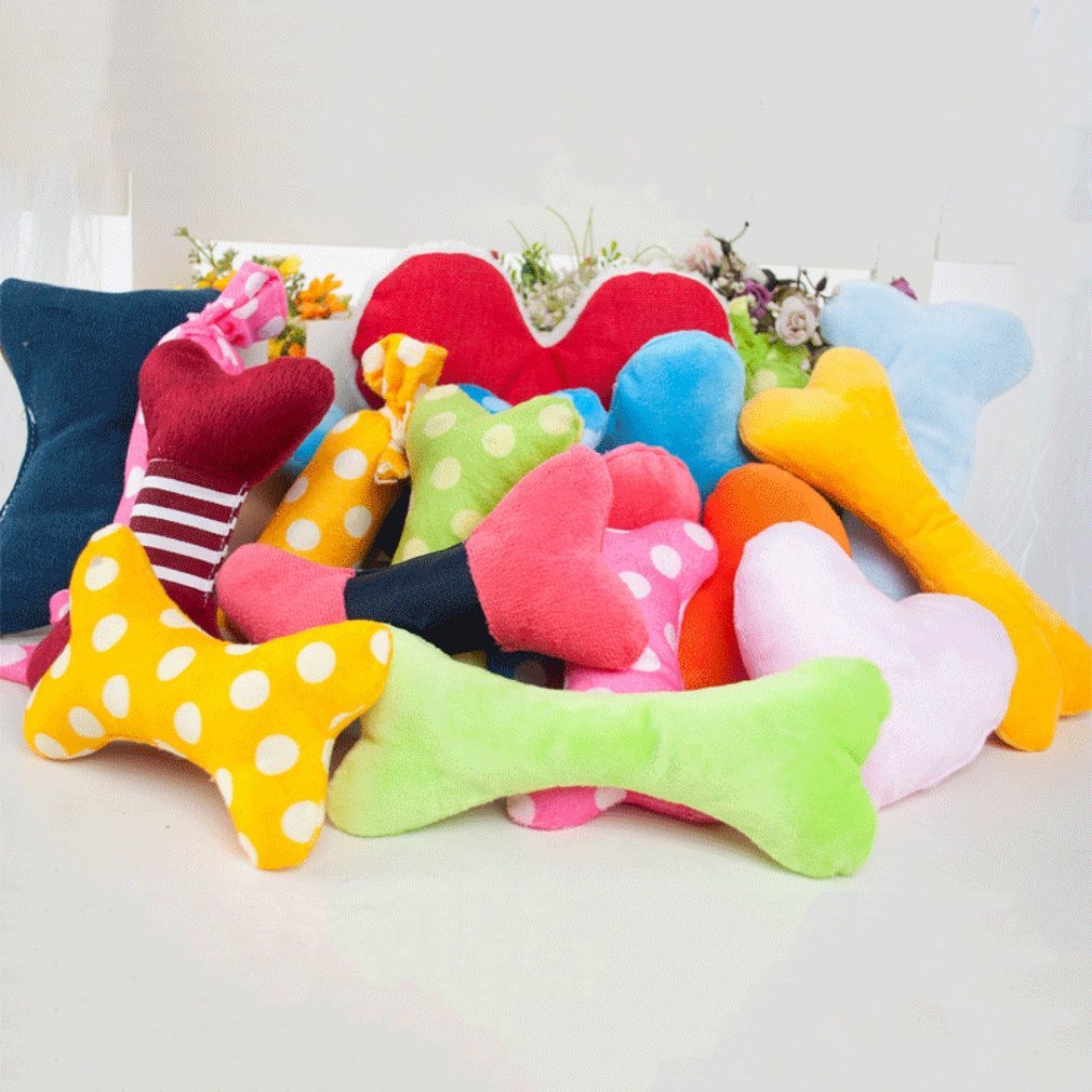 Cozy Comfort: Plush Dog Toy Pillow (Sized for Small, Medium, and Large Breeds).