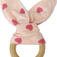 Baby Bunny Teething Ring, Bite-Safe Organic Wood Teether (Limited Stock)