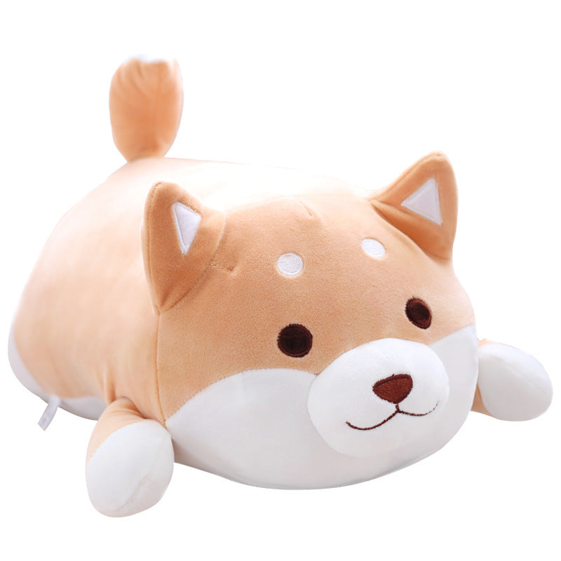 Maximum Squish: Soft Fat Chai Shiba Inu Dog Plush Pillow ($\mathbf{35}$ or $\mathbf{55\text{cm}}$).