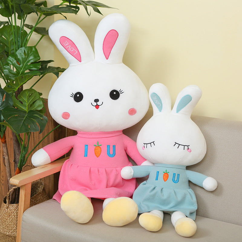 Super Soft Snuggles: Bunny Doll Plush Toy (PP Cotton Filled).