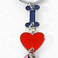 INS Love Dog Pendant, Metal Bag Charm & Keychain Accessory
