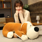 Giant Dog Doll Pillow: Stretch Super Soft Plush with Down Cotton Filling ($\mathbf{50}$ or $\mathbf{75\text{cm}}$).