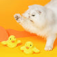 Home Fashion Plush Sounding Duck Toy – Interactive Vibration-Activated Pet Toy with Type-C Charging