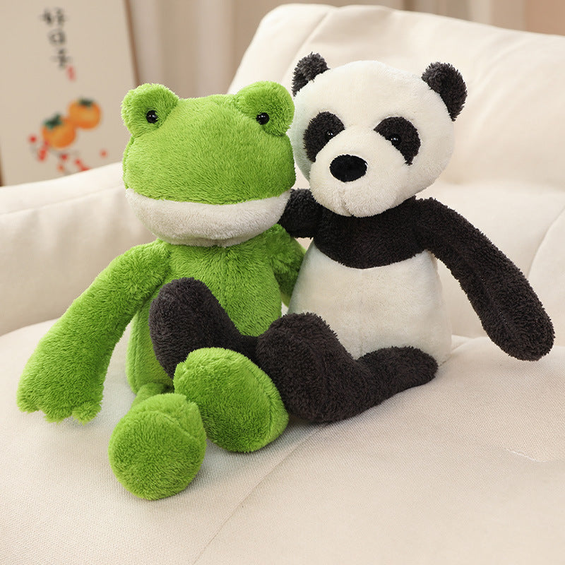 Fashion New Frog, Panda, Duck & Elephant Plush Doll – Soft Stuffed Animal Toy in Multiple Sizes