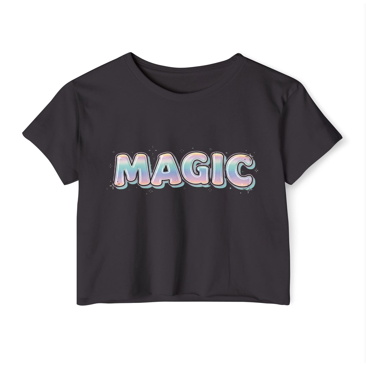 Festival Magic Crop Top - Women's Trendy Party Tank