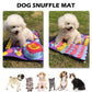 Dog Toy Sniff Pad, Interactive Smelling Mat for Training & Stress Relief (70×50cm)
