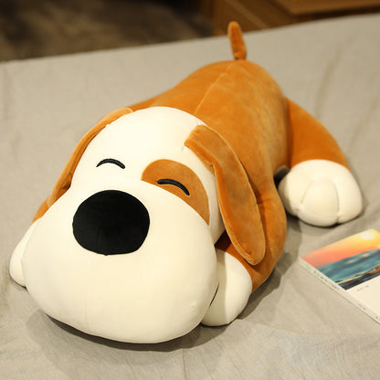 Giant Dog Doll Pillow: Stretch Super Soft Plush with Down Cotton Filling ($\mathbf{50}$ or $\mathbf{75\text{cm}}$).