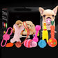 Excitement in a Box: Vocal Dog Toy Assortment Sets (Rubber & Cotton Rope Mix, Random Colors).