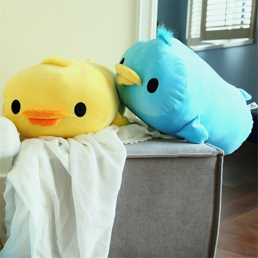 Simple Comfort: Plush Cotton Duck Animal Doll (Soft Short Plush, PP Cotton Filled).
