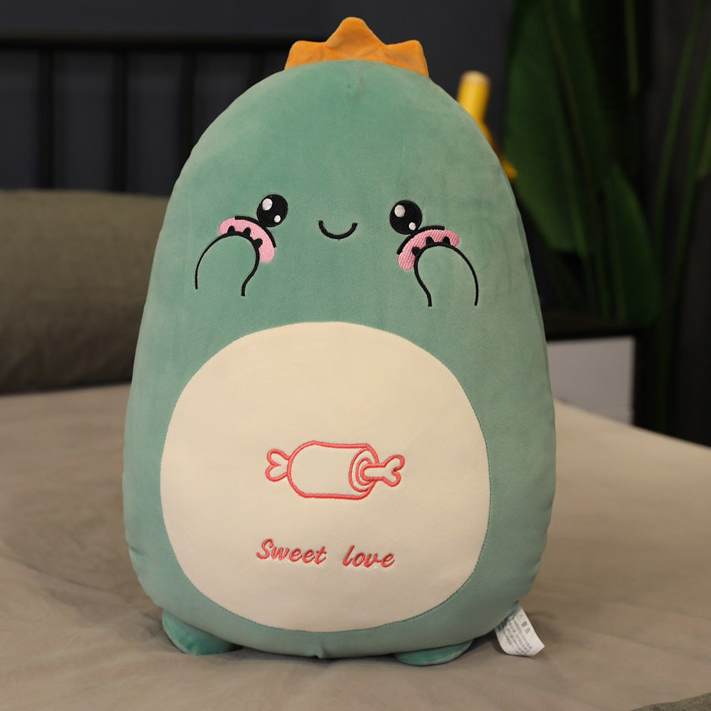 Cute Potato Chubby Bunny Pillow, Soft Sleeping Plush Doll for Girls