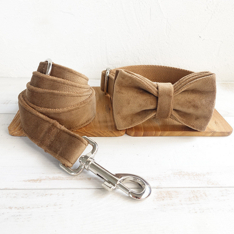 Dog Ring Drawstring Set, Polyester Pet Collar Accessory