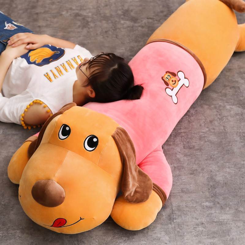 Cuddle Buddy: Classic Plush Dog Doll (Soft Short Plush, PP Cotton Filled).
