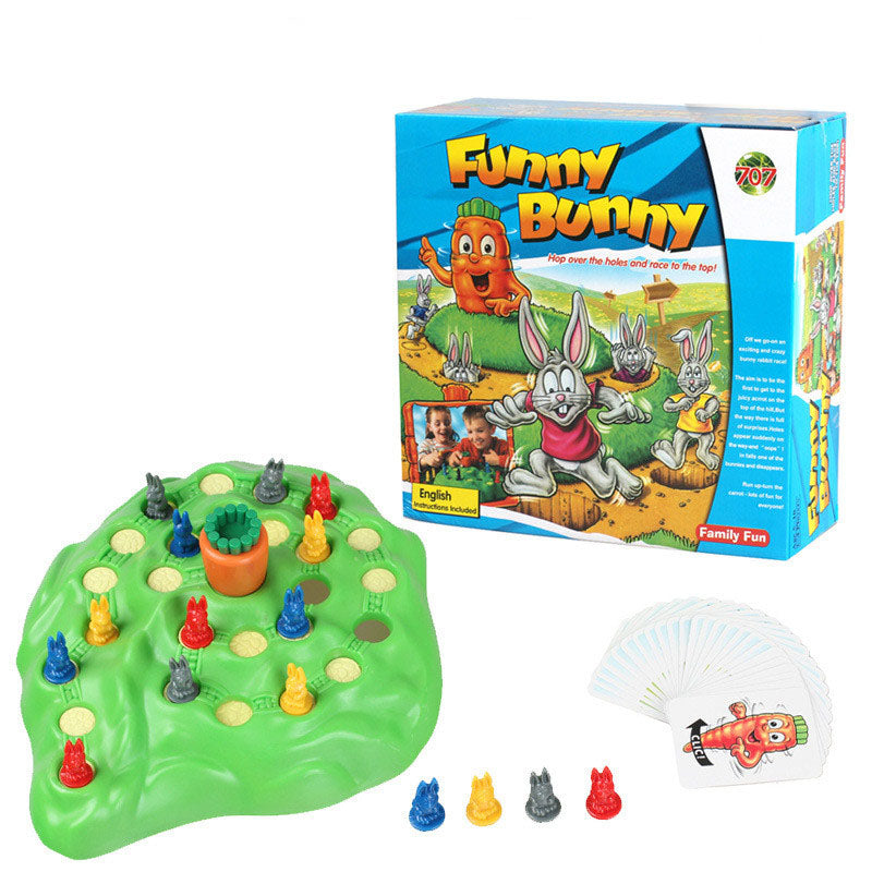 Children’s Bunny Trap Toy, ABS Plastic Rabbit-Themed Play Toy