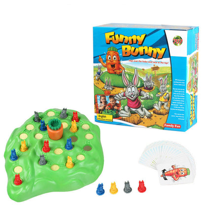 Children’s Bunny Trap Toy, ABS Plastic Rabbit-Themed Play Toy