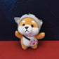 Corgi Dog Doll Bag Pendant, Super Soft Plush Animal Keychain