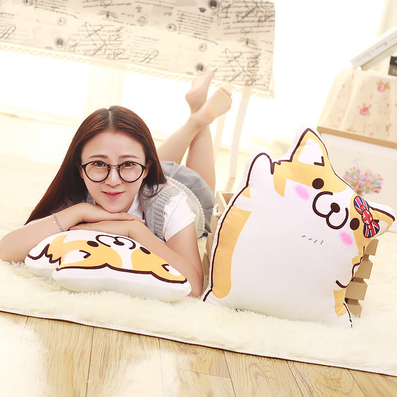 Cloud-Soft Cuddle: Cute Plush Dog Toy (PP Cotton Filled).