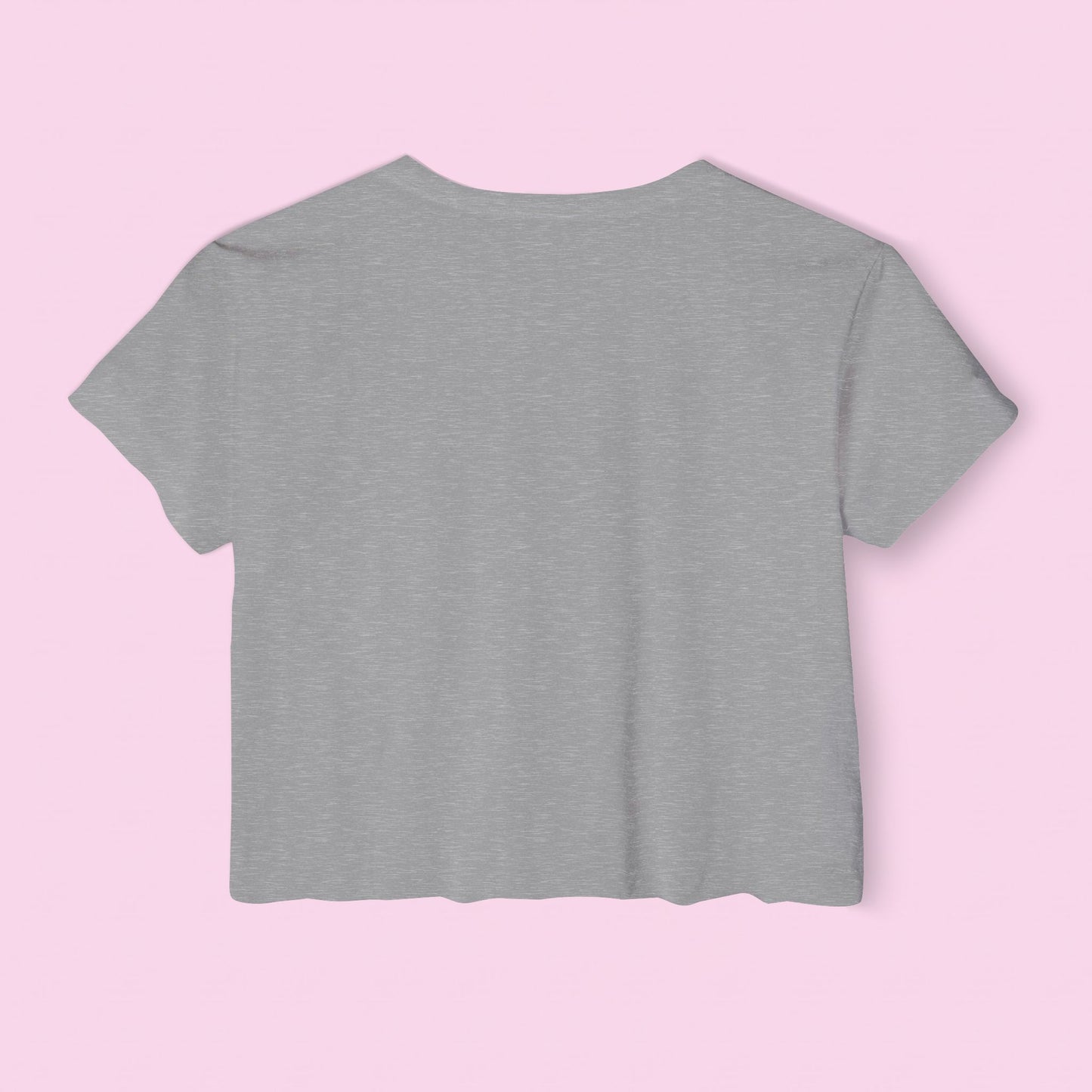 Lucky Girl Crop Top - Pastel Festival Women's Graphic Tee