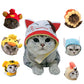 Funny Pet Dog & Cat Costume, Warm Hat Photo Prop Headwear