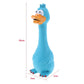 Hilarious Squawk: Bite-Resistant Screaming Chicken Sounding Toy (Natural Latex).