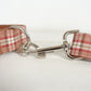 Plaid Design Dog Ring, Polyester Pet Collar Accessory