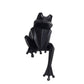 Nordic Origami Resin Frog Ornament – Modern Polyhedron Animal Home Décor