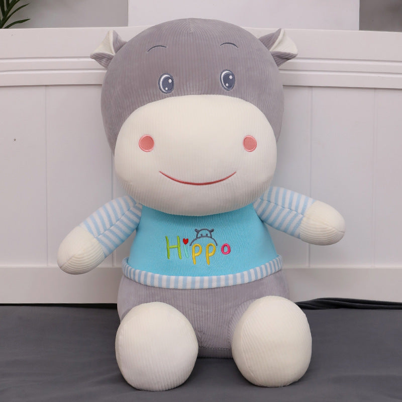 Cloud-Soft Cuddle: Cute Bunny Doll Plush Toy (Down Cotton Filled, Four-Sided Elastic).