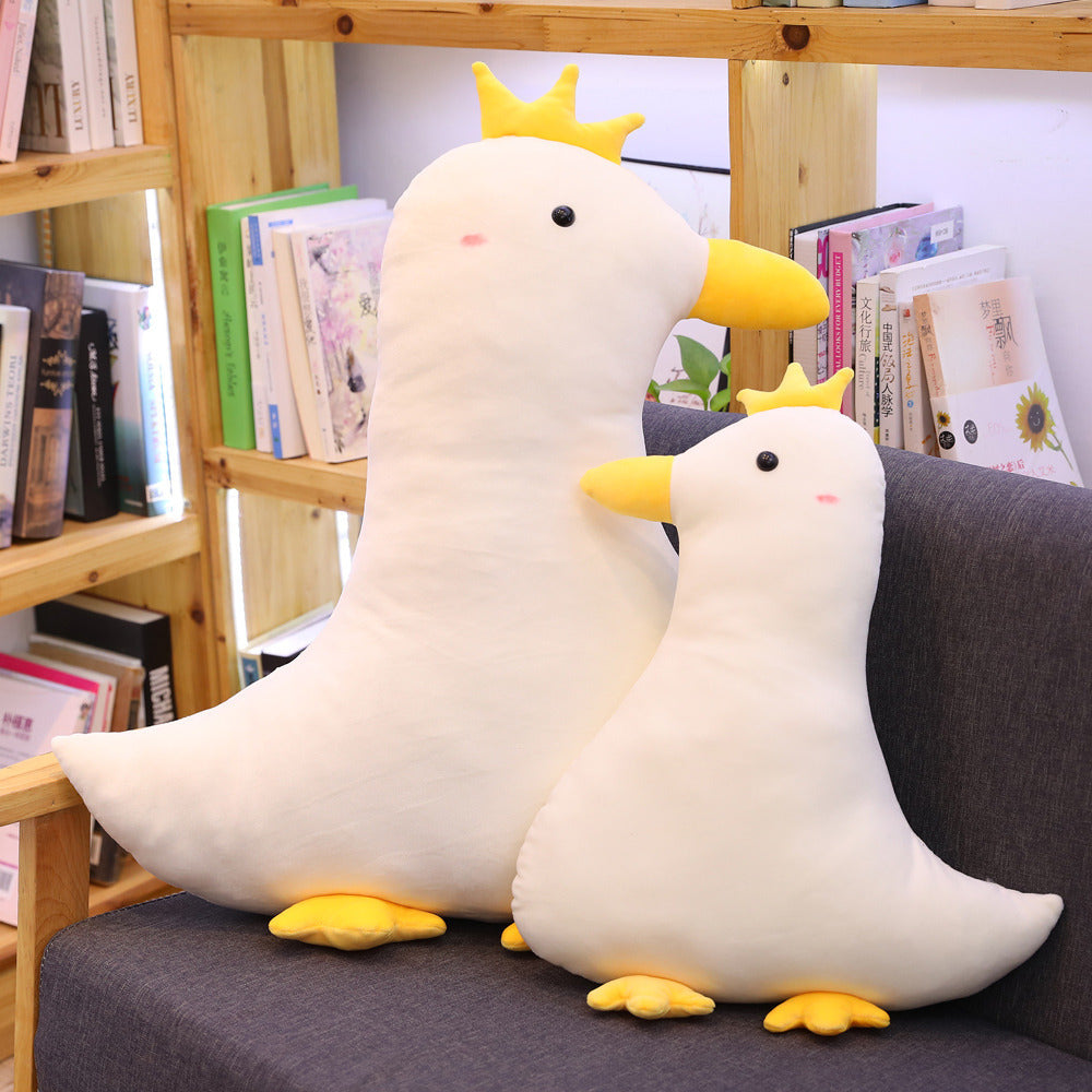 Big White Duck Plush Toy Doll – Prince & Princess Duck Birthday Gift Grab Machine Plush