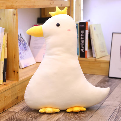 Big White Duck Plush Toy Doll – Prince & Princess Duck Birthday Gift Grab Machine Plush