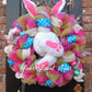 Christmas & Easter Bunny Garland, Foam Fruit Decorative Cloth Ornament (50×40 cm)