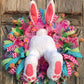 Christmas & Easter Bunny Garland, Foam Fruit Decorative Cloth Ornament (50×40 cm)