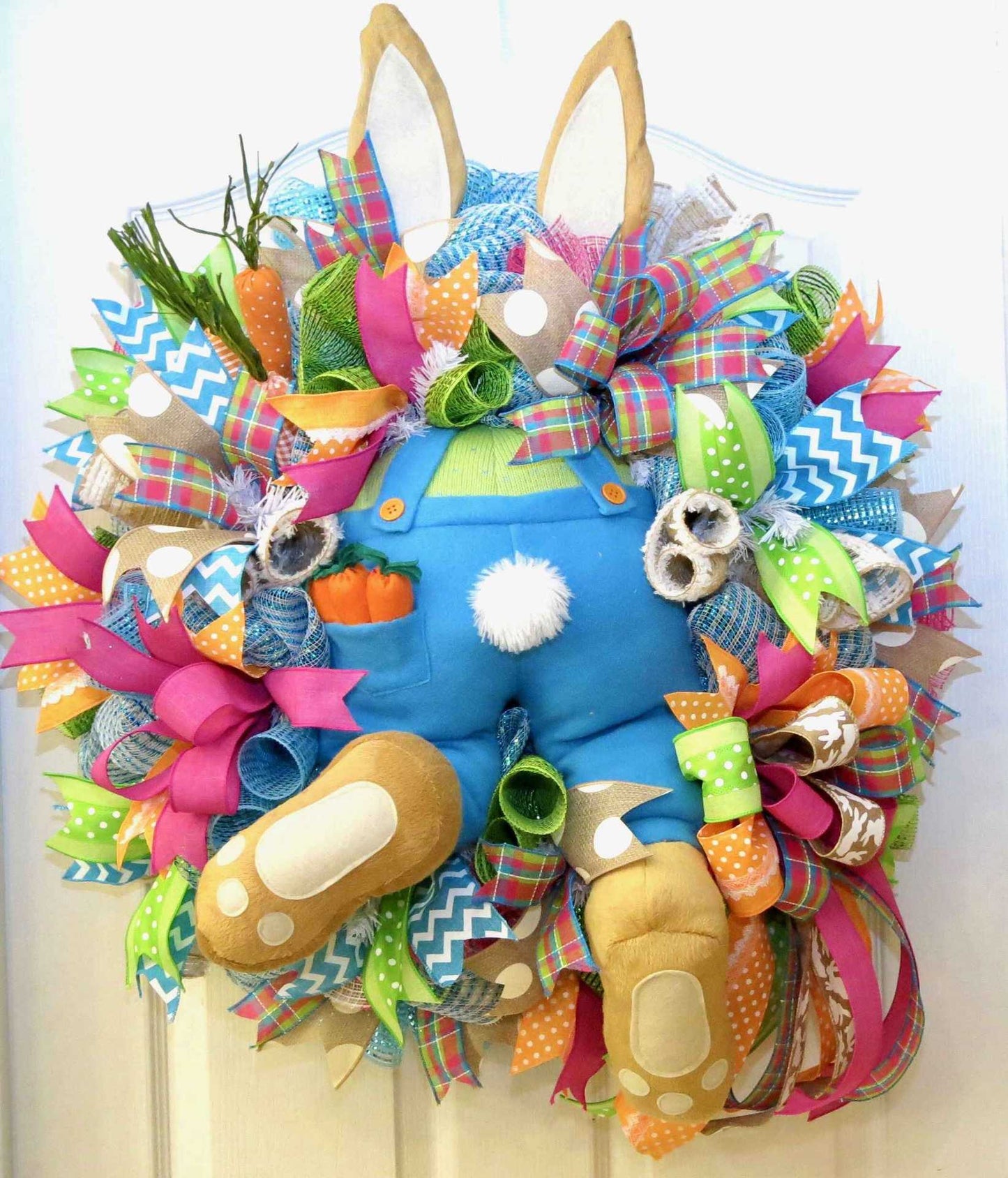 Christmas & Easter Bunny Garland, Foam Fruit Decorative Cloth Ornament (50×40 cm)