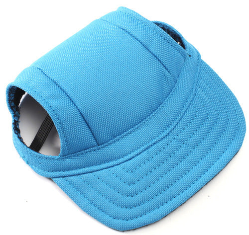 Pet Baseball Canvas Dog Sun Hat, Camouflage Peak Cap for Dogs & Cats