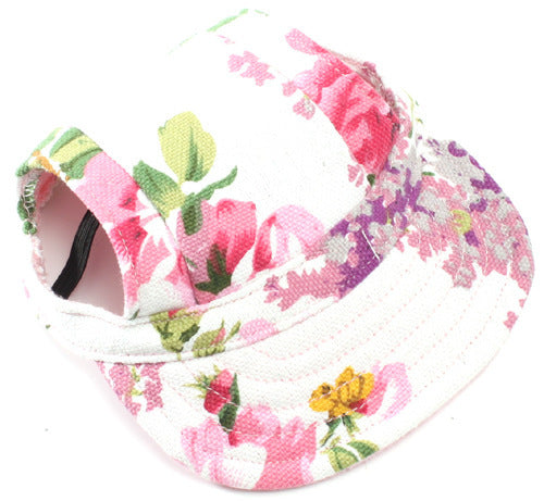 Pet Baseball Canvas Dog Sun Hat, Camouflage Peak Cap for Dogs & Cats