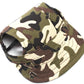 Pet Baseball Canvas Dog Sun Hat, Camouflage Peak Cap for Dogs & Cats