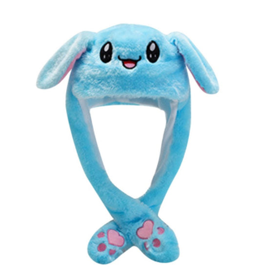 Luminous Bunny Hat, Cute Rabbit Hat With Moving Ears & Light-Up Design