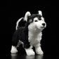 Lifelike Cuddles: Simulation Dog Plush Toy Doll ($\mathbf{26\text{cm}}$ Length).