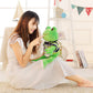 Healing Smiling Frog Plush Doll – Cute Cartoon Frog Toy (25–50 cm)