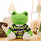 Healing Smiling Frog Plush Doll – Cute Cartoon Frog Toy (25–50 cm)