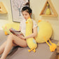 Supremely Soft: Cute Big Yellow Duck Plush Doll Toy (Down Cotton, Elastic Soft Velvet).