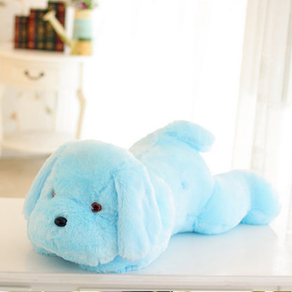 Magical Glow: LED Colorful Light-Up Cute Dog Doll ($\mathbf{50}$ or $\mathbf{85\text{cm}}$, $\mathbf{3}$ Colors).