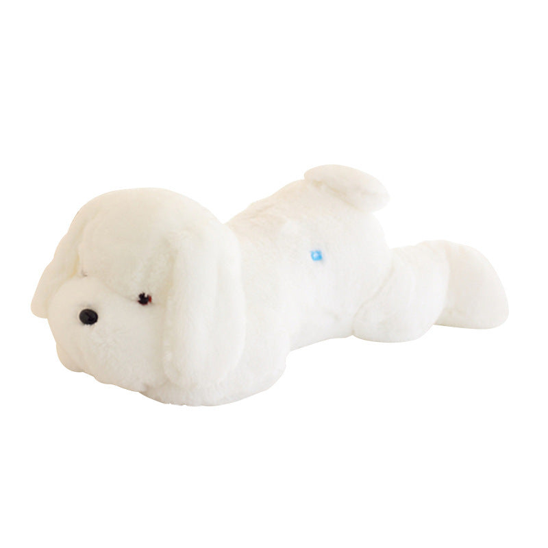 Magical Glow: LED Colorful Light-Up Cute Dog Doll ($\mathbf{50}$ or $\mathbf{85\text{cm}}$, $\mathbf{3}$ Colors).