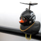 Honk in Style: Little Yellow Duck Self-Propelled Electric Vehicle Motorcycle Ornament & Air Horn.